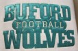 Buford Wolves Drop in Applique